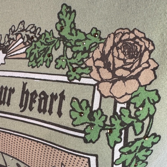 Lucky Brand Sage Graphic Tee NWT - Picture 6 of 10